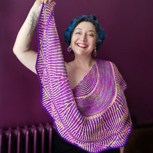 Load image into Gallery viewer, Stepping Stones shawl