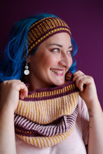 Load image into Gallery viewer, Mountain High cowl and headband