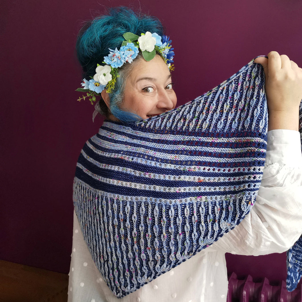 Flowerbed Shawl