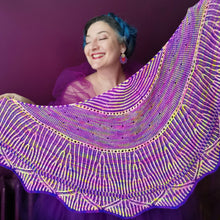 Load image into Gallery viewer, Stepping Stones shawl
