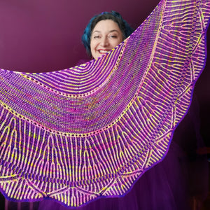 Stepping Stones shawl