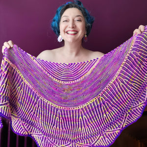 Stepping Stones shawl