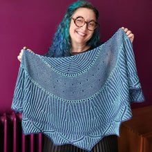 Load image into Gallery viewer, Stepping Stones shawl
