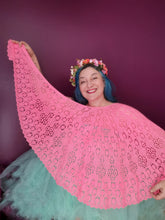 Load image into Gallery viewer, Florals for Spring shawl
