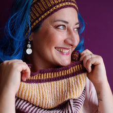 Load image into Gallery viewer, Mountain High cowl and headband
