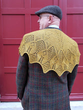 Load image into Gallery viewer, Tuva&#39;s Arrows Shawl
