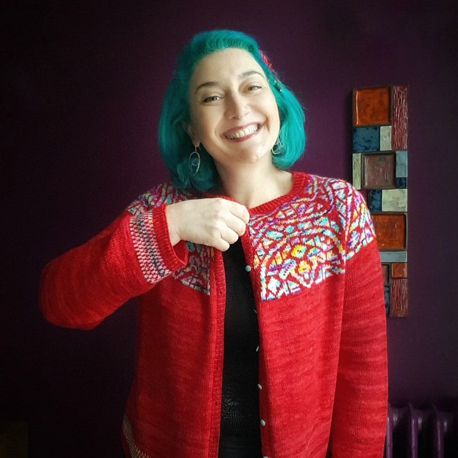 Gaudi cardigan – Julie Knits in Paris